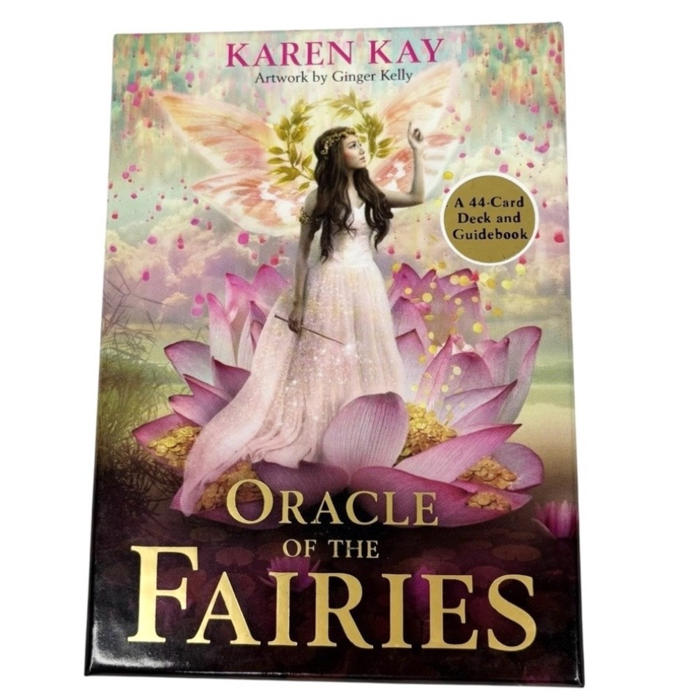 Oracle Of The Fairies Karen Kay Art By Ginger Kelly Unused 44 Card Deck & Book